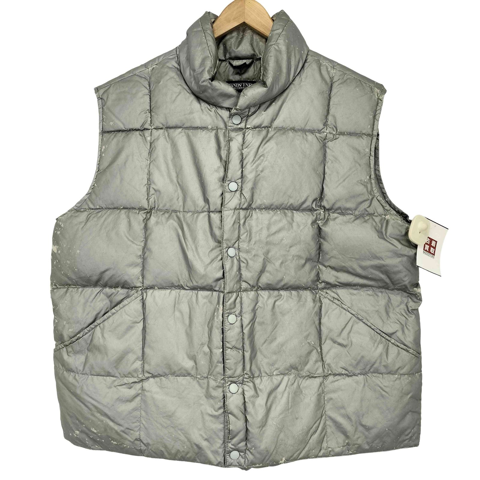 ランズエンド LANDS END 90-00S グースダウンベスト メンズ import：XL