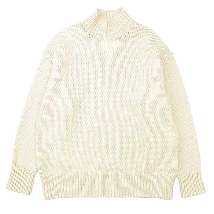 値下げしました　ジルサンダー　ニット SALE【美品】JIL SANDER ジルサンダー ニット ハイネック ローゲージ