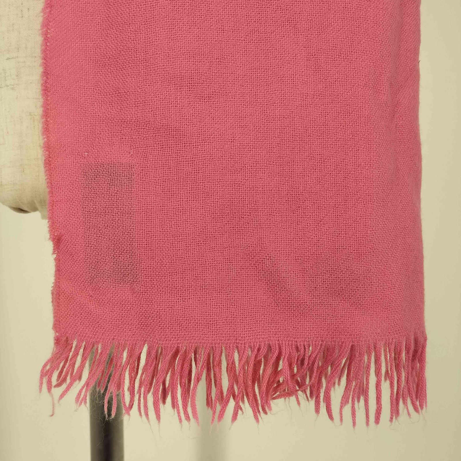 バランタイン BALLANTYNE 英国製 カシミヤ100％ フリンジマフラー