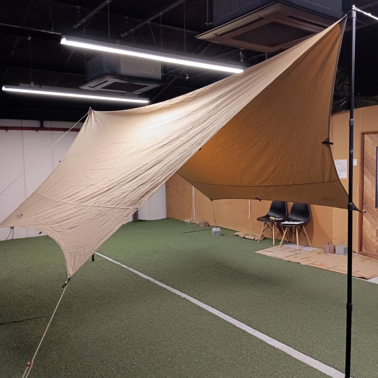 Soomloom(スームルーム) TCヘキサタープ Adranus 4.2×4.2m(ベージュ