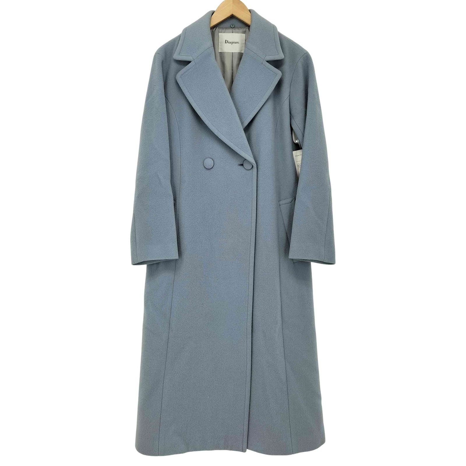 ダイアグラム Diagram ウールチェスターコート レディース JPN：36
