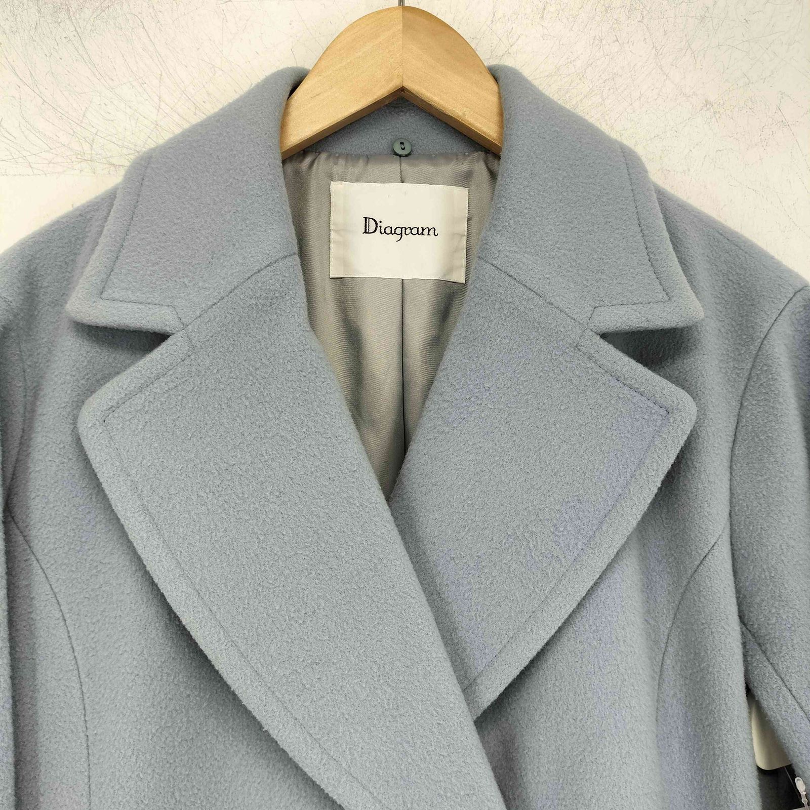 ダイアグラム Diagram ウールチェスターコート レディース JPN：36