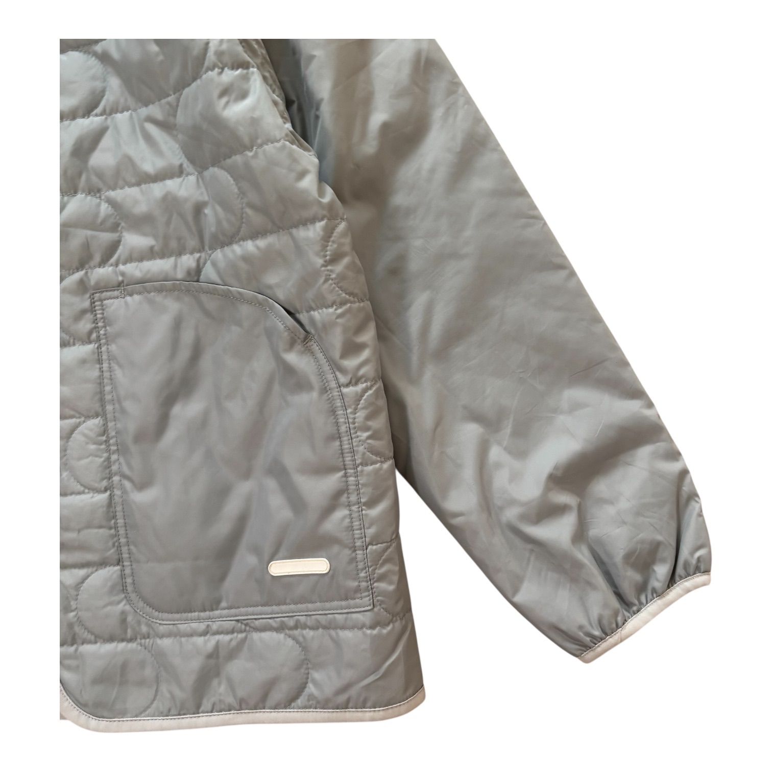 courrèges クレージュ sport futur 2wayキルティングジャケット 水色