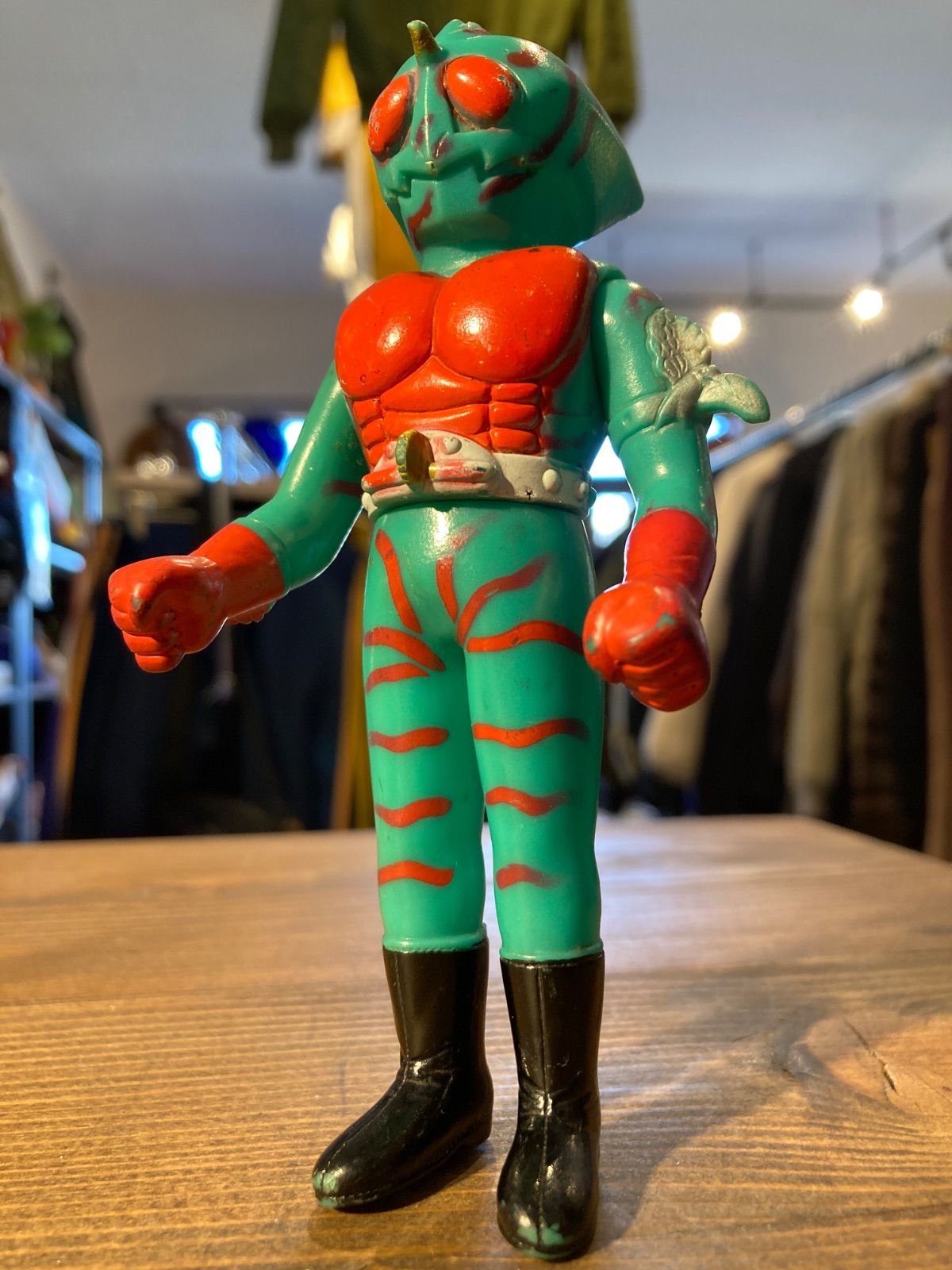 MP068) ポピー 仮面ライダー アマゾン 記名有り 昭和レトロ 当時物