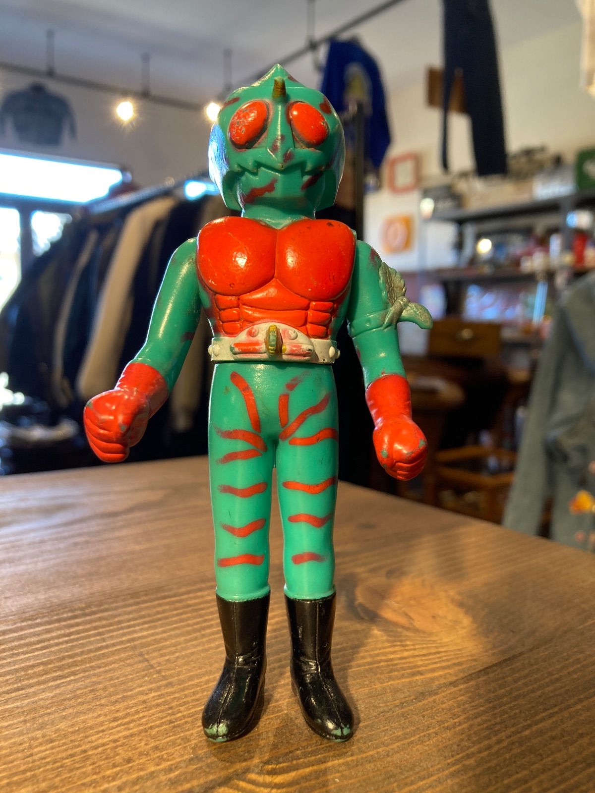 MP068) ポピー 仮面ライダー アマゾン 記名有り 昭和レトロ 当時物