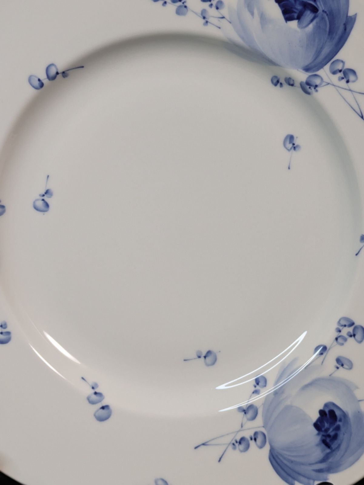  マイセン 青い花 Blue Flower サービスプレート 28 cm ディナープレート 大皿 洋食器 磁器 ♥に近い Meissen 皿 食器