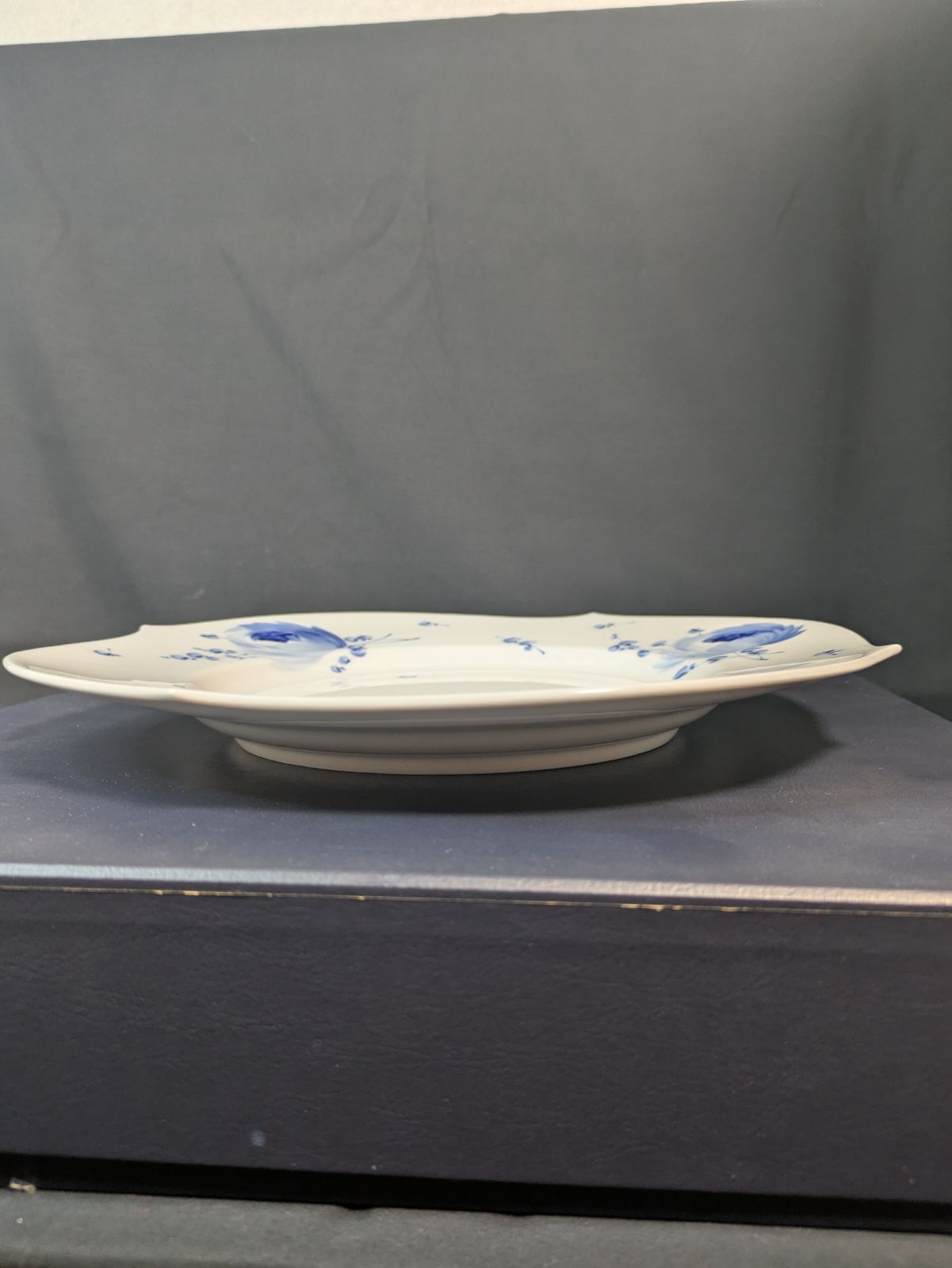 マイセン 青い花 Blue Flower サービスプレート 28cm ディナープレート