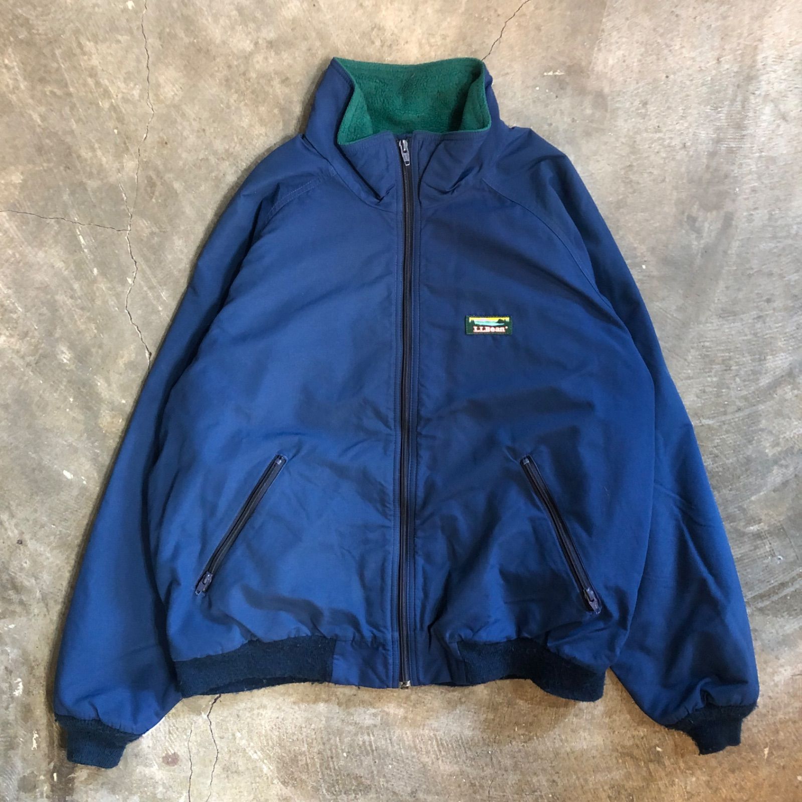 T7422 L.L.Bean ウォームアップジャケット USA製 90
