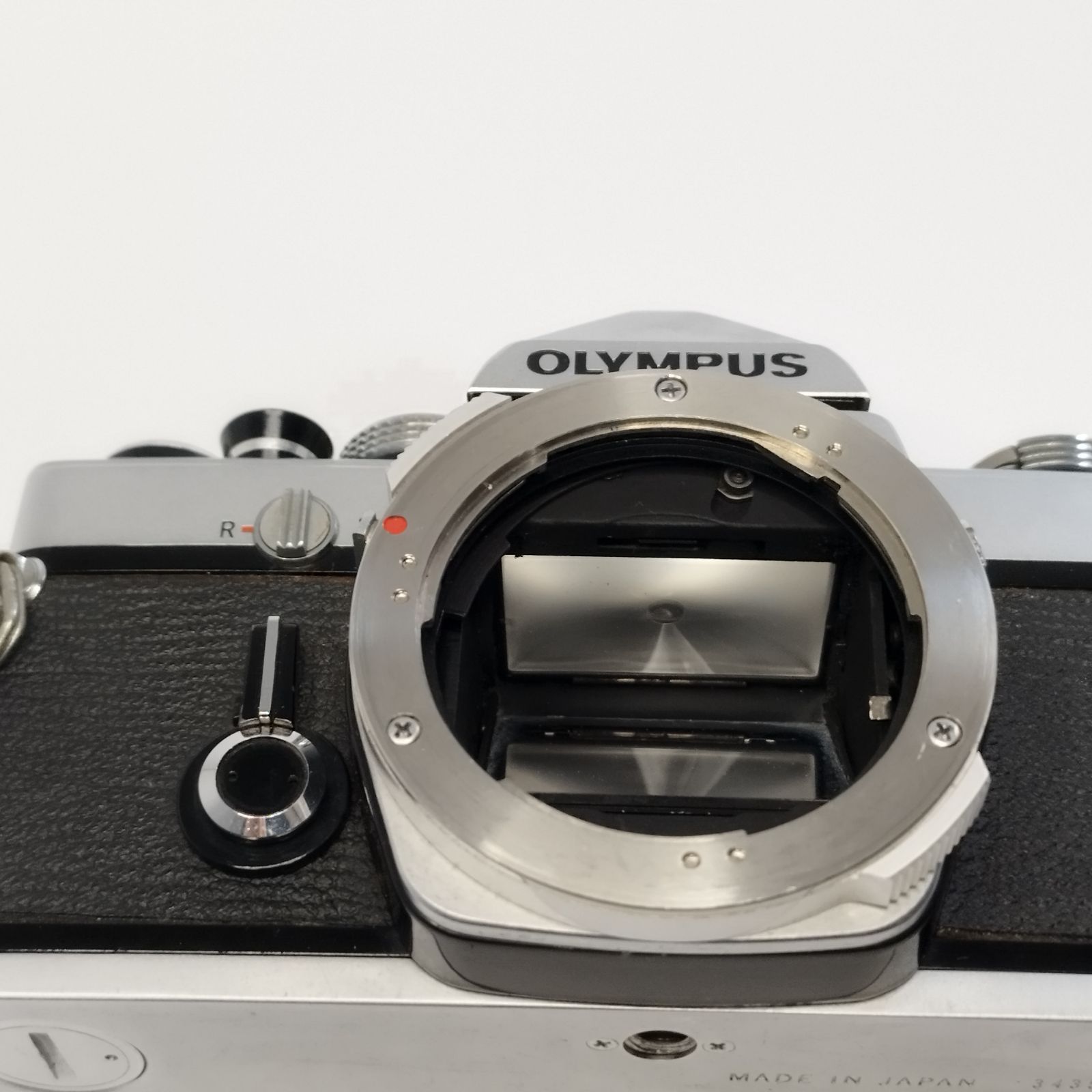 OLYMPUS OM-1 シルバー フィルム一眼レフ ボディ 動作確認済 外観良好