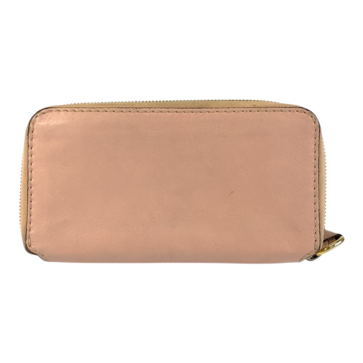 Chloe クロエ マーシー ピンク ゴールド金具 レザー BOZVJL 長財布