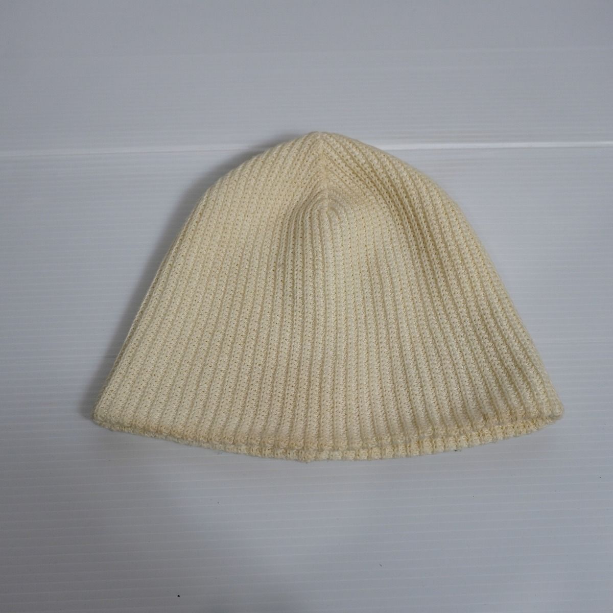 COOTIE PRODUCTIONS アイボリー ニット帽 COOTIE PRODUCTIONS アイボリー ニット帽 COOTIE PRODUCTIONS / Knit
