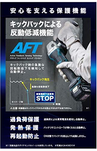  マキタ ディスクグラインダ18 V 100 mmスライドスイッチ バッテリ充電器別売 本体のみ 18 スライドスイッチ型 その他 研磨機