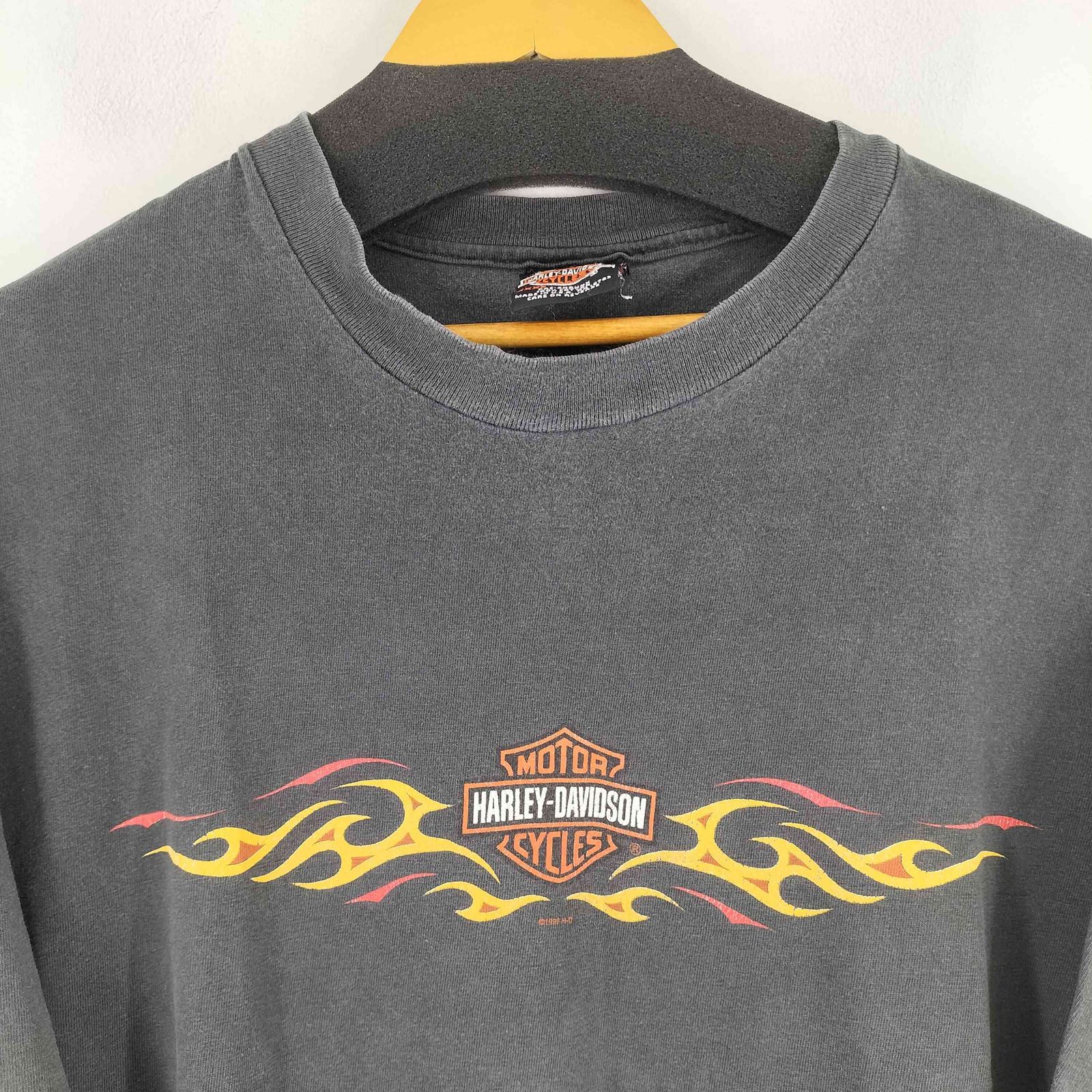 ハーレーダビッドソン HARLEY-DAVIDSON 90S USA製 両面プリント S/S T