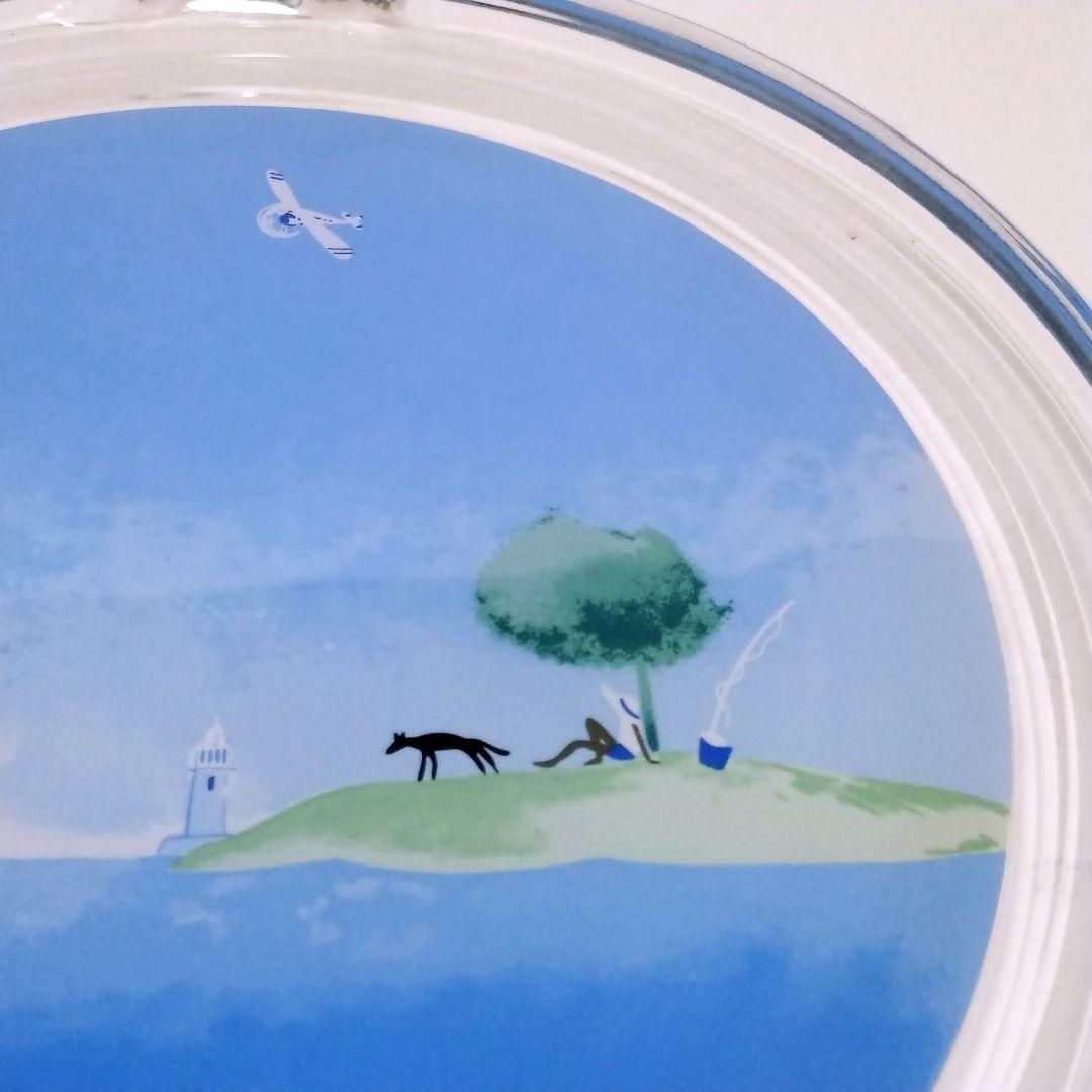 中古】昭和レトロ オーシャンウイスキー ガラス製 壁掛け インテリア