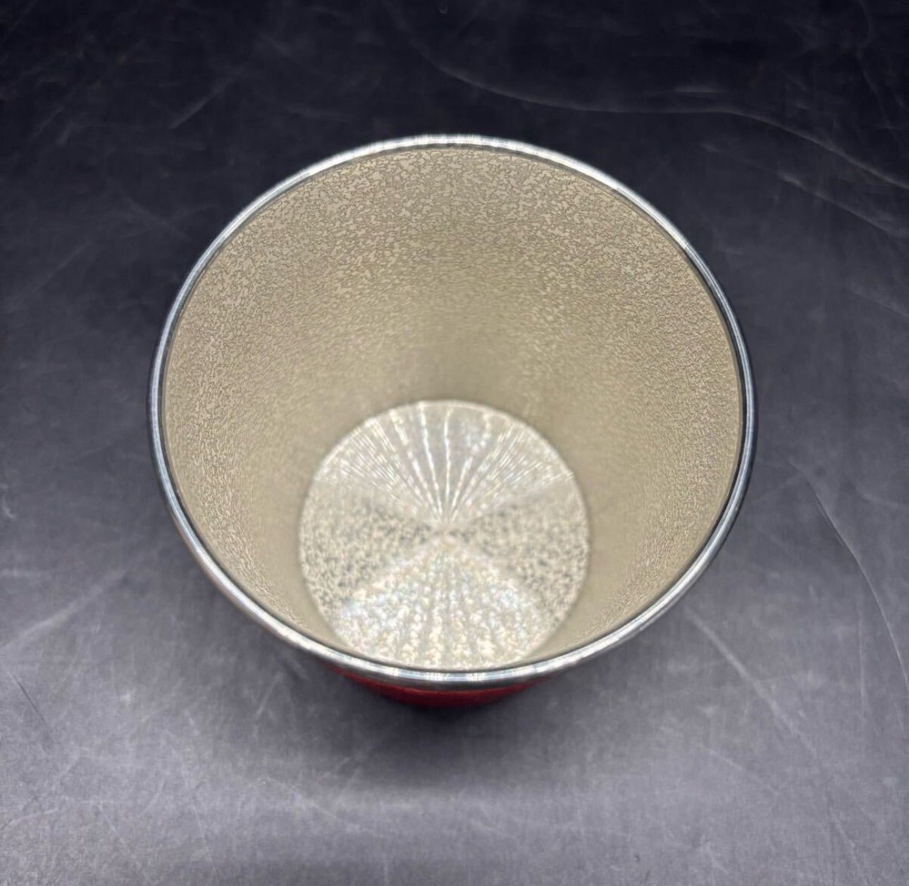  K0104 未使用品 薩摩錫器工芸館 薩摩錫器 ペアタンブラー 2個セット オンザロック 金属オブジェ 置物 インテリア小物