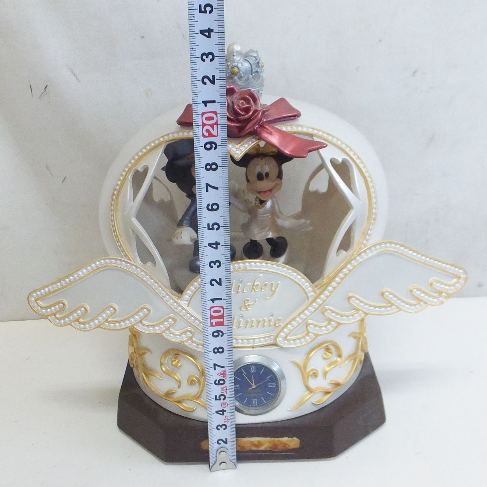 R794【希少】非売品 ミッキー&ミニーメモリアルオルゴール 訳あり /10