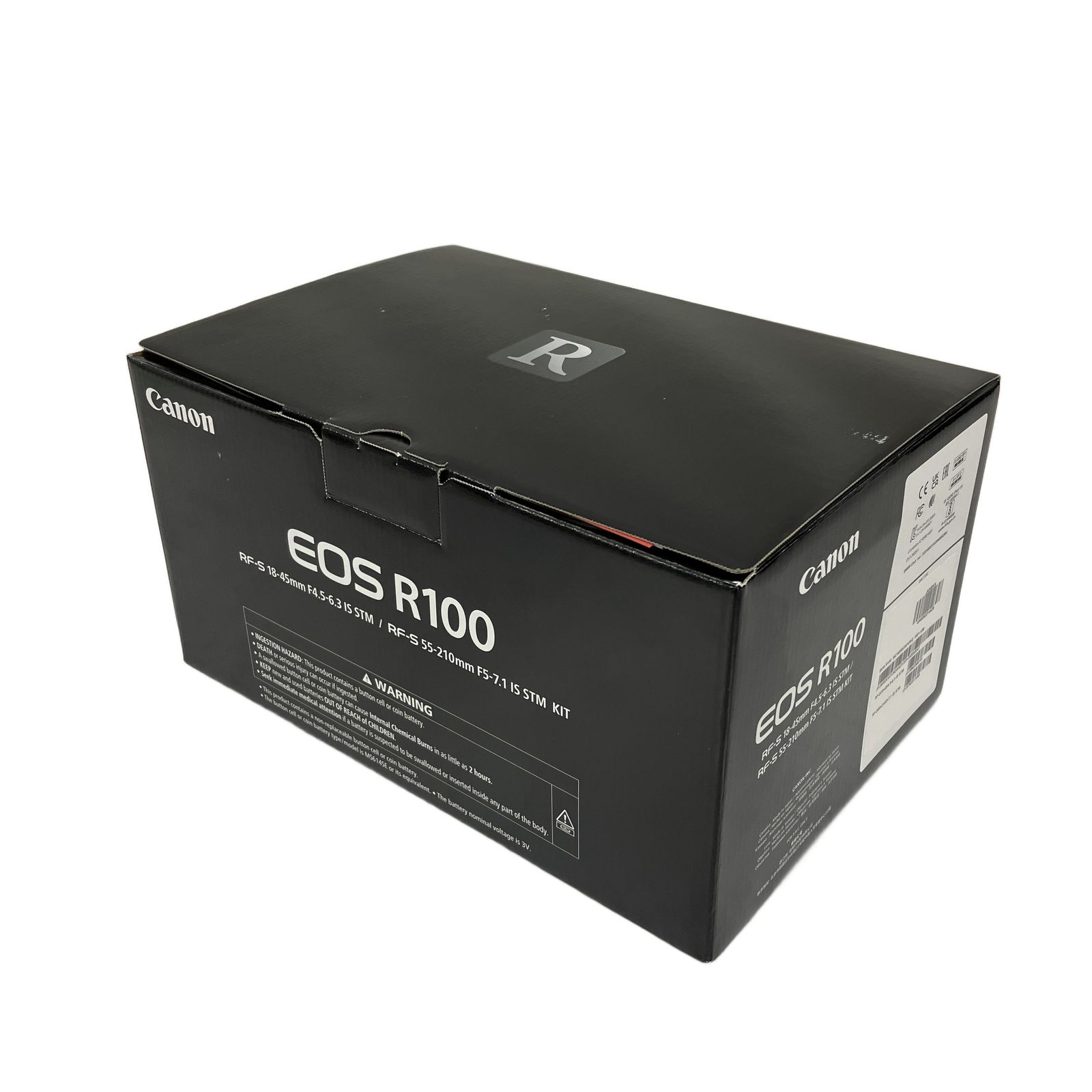 Canon EOS R100 ダブルズームキット RF-S18-45mm F4.5-6.3 IS STM RF