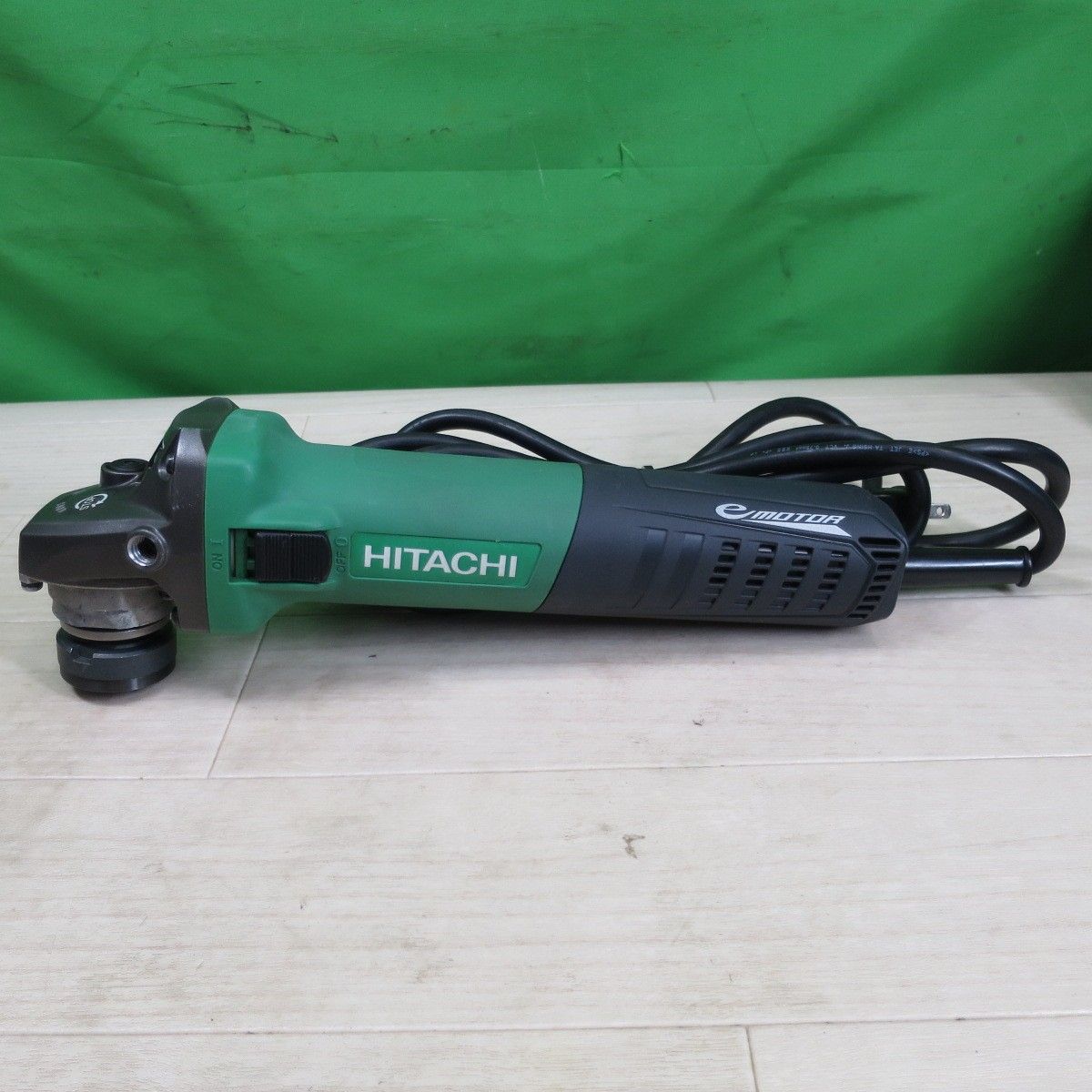 付属品付き 日立 125 mm 電子 ディスクグラインダー G 13 BYE 電動 工具 ブレーキ付き HITACHI 研摩 研磨 機 切断 研削 コード式