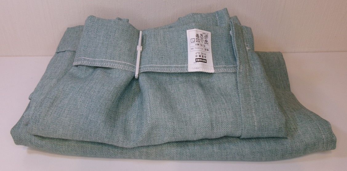 ニトリ カーテン キャッチCキュア 2枚 花粉キャッチ 100x135 グリーン