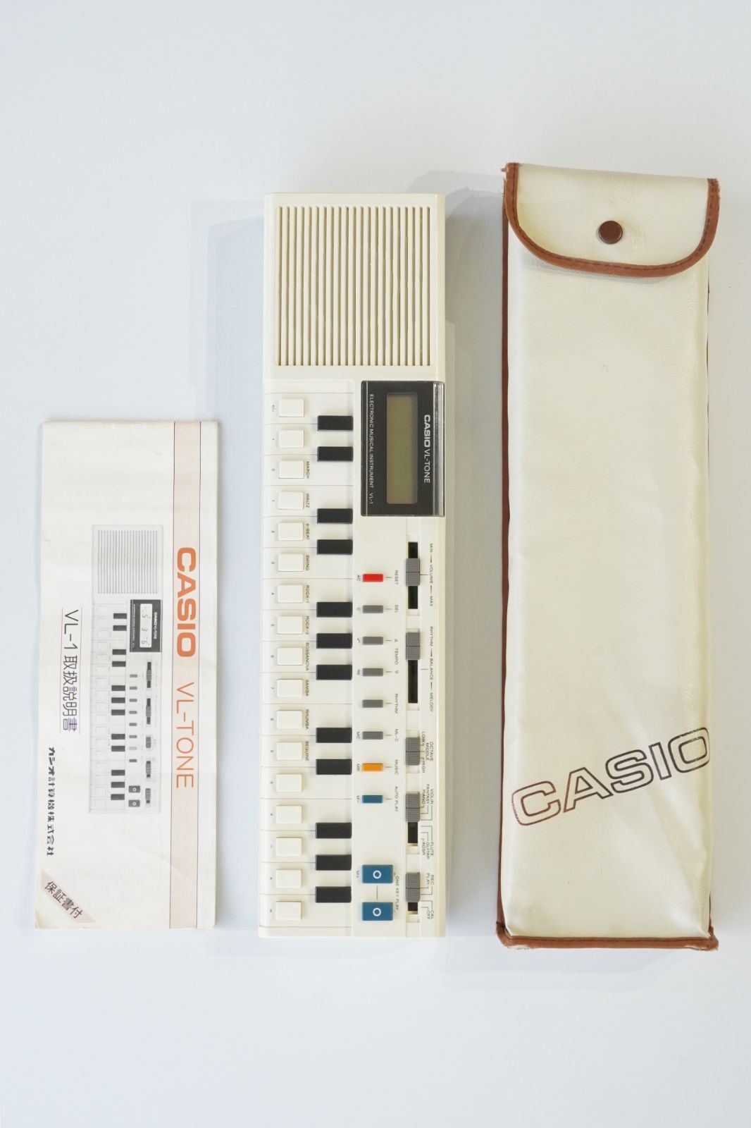 CASIO VL-1 VL-TONE シンセサイザー｜REC/PLAY・電卓動作確認済