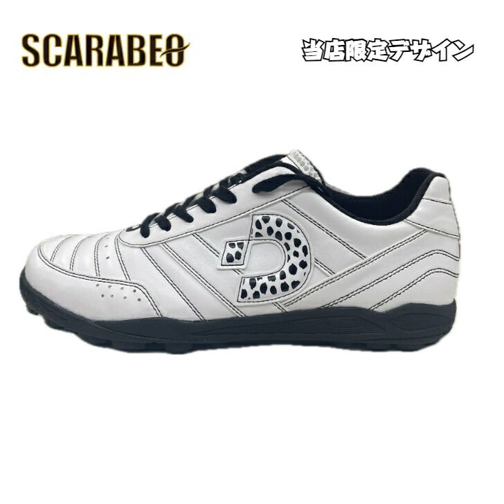 【在庫処分セール】{【数量限定】別注デスポルチ カンピーナスTF オリジナル デザイン 人工皮革 WIDE 幅広 カジュアル デスポルチ フットサルシューズ ダルメシアン柄 サッカー ダルメシアン 24.5