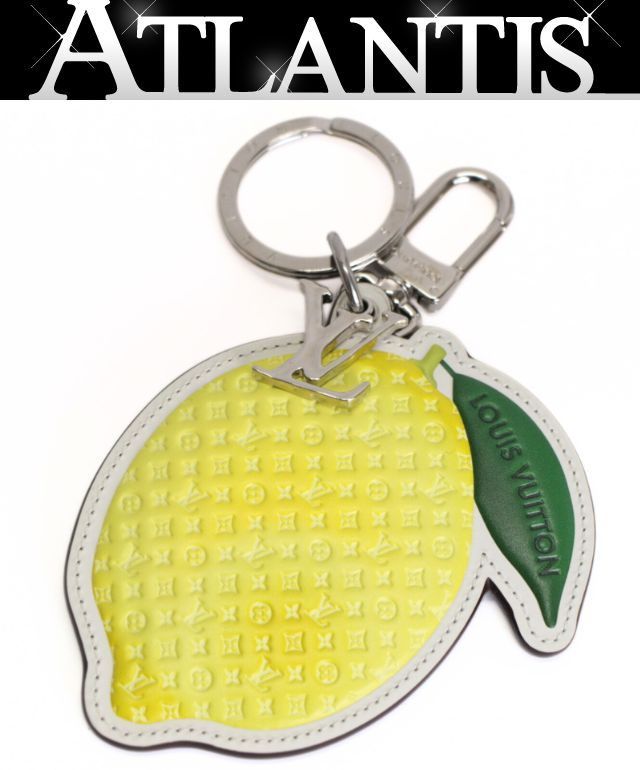 未使用 ルイヴィトン Louis Vuitton ポルト クレ LVレモン バッグ