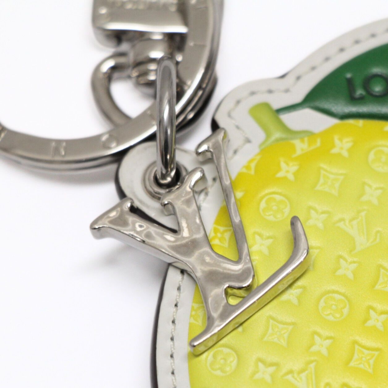 未使用 ルイヴィトン Louis Vuitton ポルト クレ LVレモン バッグ