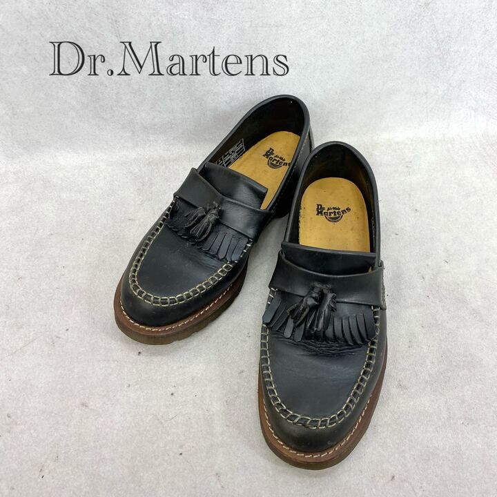 Dr. Martens AW006 ブラック ローファー(24cm) Dr.Martens ドクターマーチン 3 ホール シューズ AW006 ブラック UK5