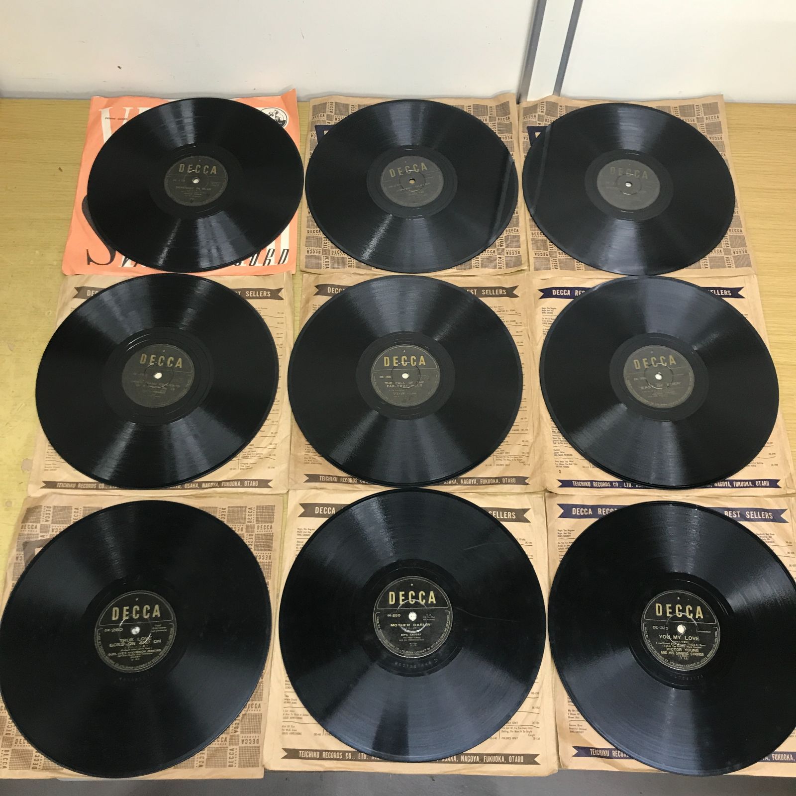 ジャンク SP盤 レコード まとめ売り 66枚入り - メルカリ