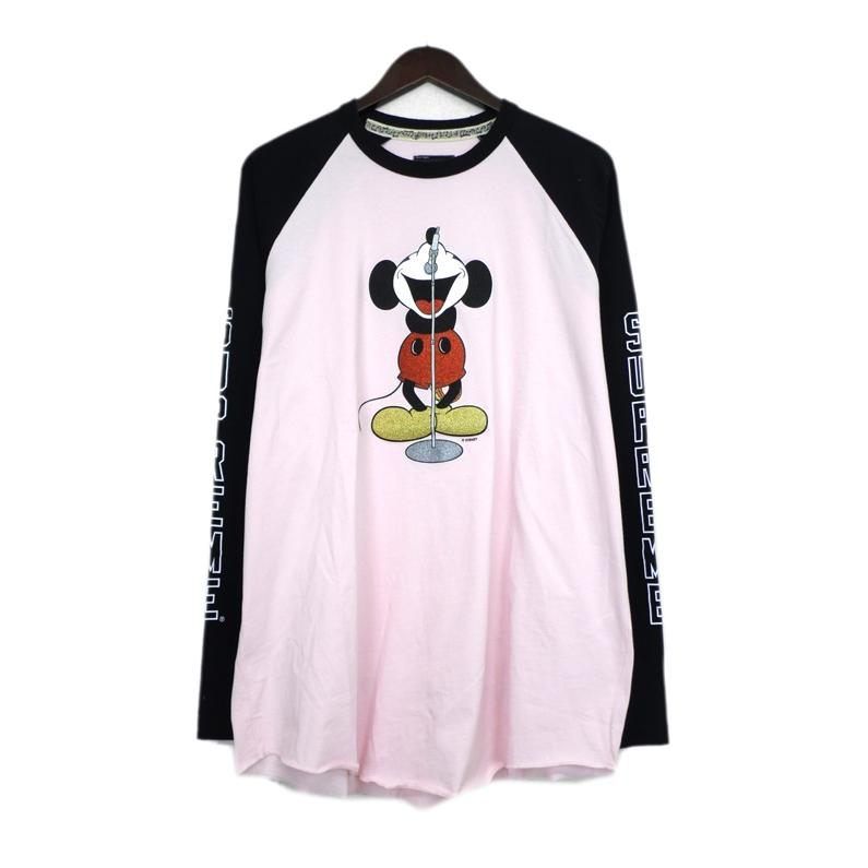 SUPREME ナンバーナイン　ミッキーマウス 長袖カットソー Mサイズ シュプリーム Supreme × ナンバーナイン Number (N)ine × ミッキー