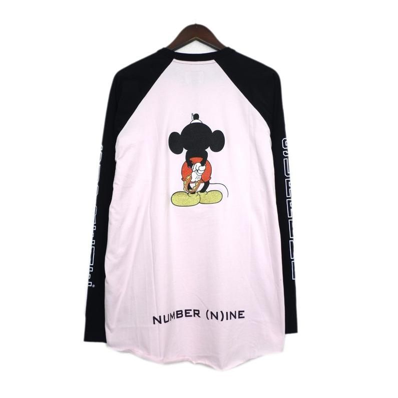 number (n)ine ミッキーマウス　ハードロックVer. Supreme number (n)ine ミッキーマウス ハードロックVer. Supreme Supreme