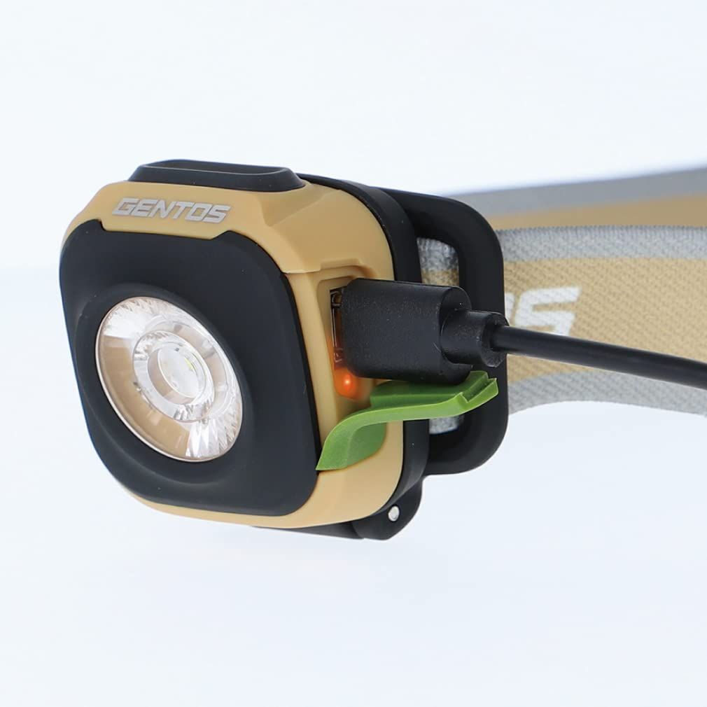 GENTOS(ジェントス) LED ヘッドライト USB充電式(充電池内蔵) 260