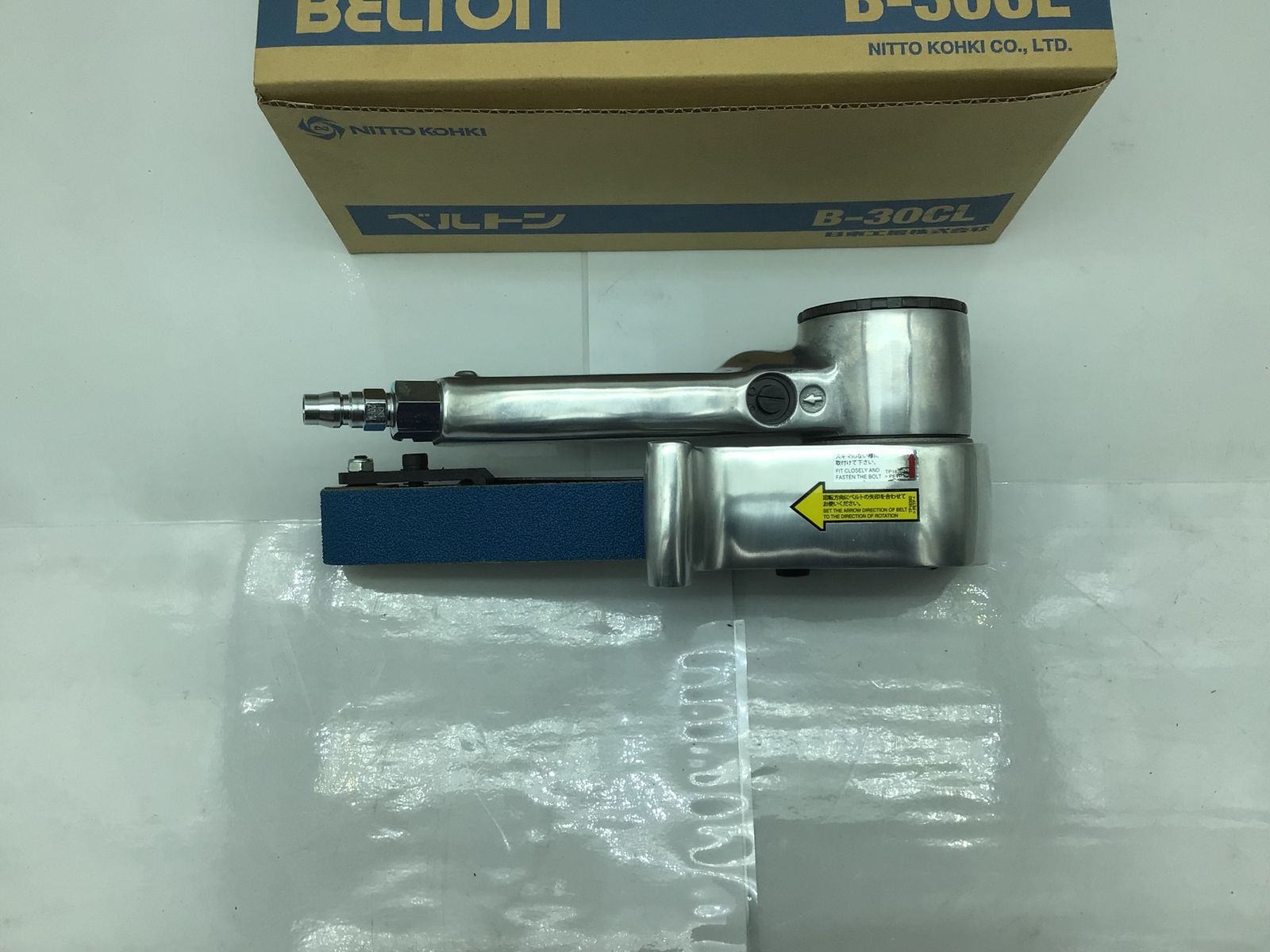  ♥ 日東工器 B-30 CL エアベルトサンダ ベルトン IT_1 R 348 知立 M 04 その他 エアーツール