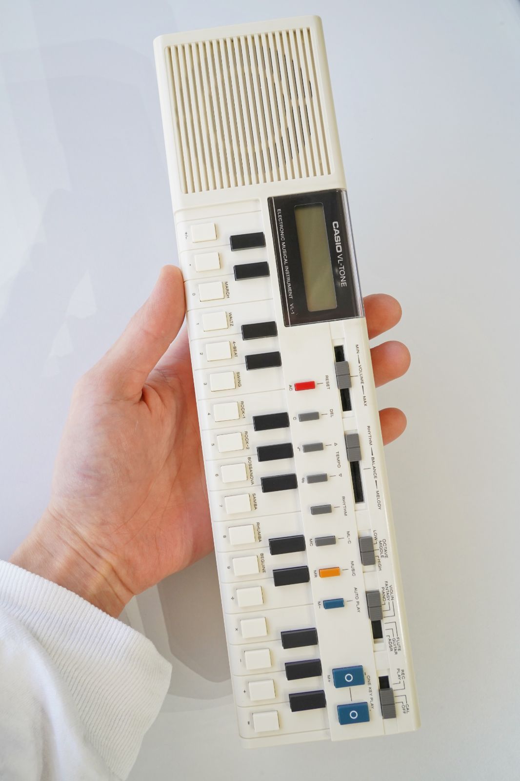 CASIO VL-1 VL-TONE シンセサイザー｜REC/PLAY・電卓動作確認済