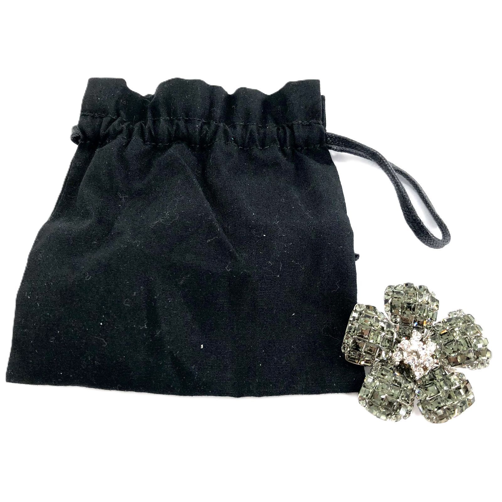 FOXEY フォクシー ブローチ フラワー シルバー系 レディース