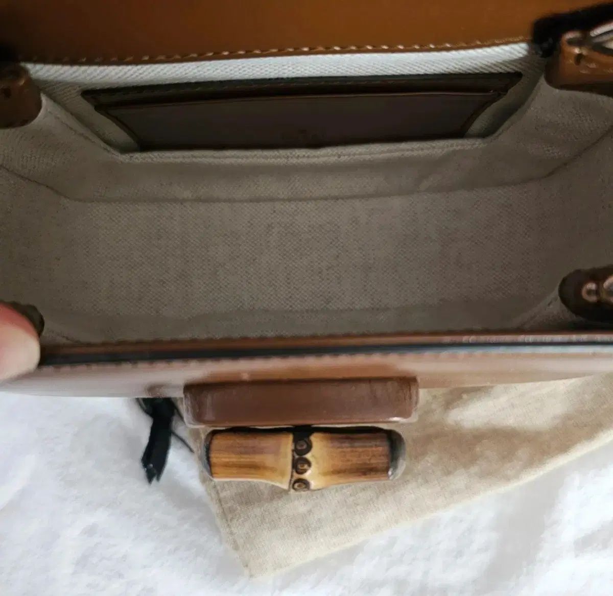 極美品【グッチ】グッチ バンブー 1947 ミニ トップハンドル　バッグ GUCCI] バンブー 1947 ミニ トップハンドルバッグ ☆2024新作 (GUCCI