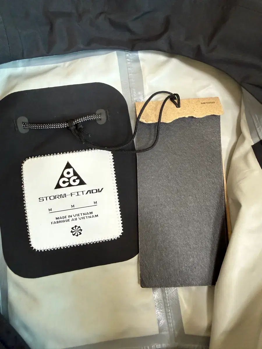  M NIKE acg モルフォ STORM FIT adv レイン ジャケット ウィンドブレーカー ブラック その他 アウター