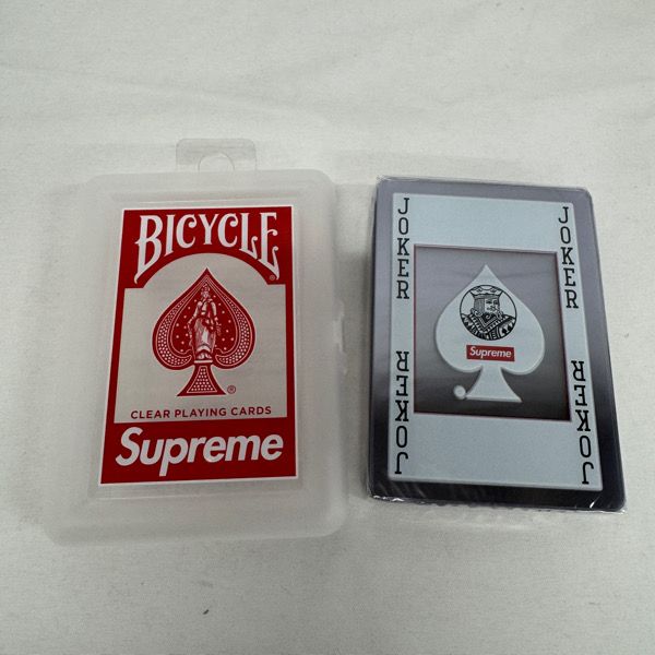 未開封】Supreme/シュプリーム【20AW】Bicycle Clear Playing Cards