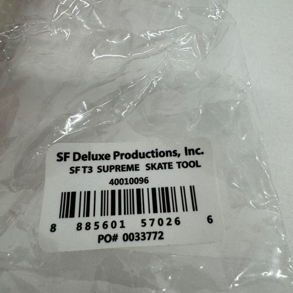 未開封】Supreme/シュプリーム【18SS】Spitfire Skate Tool/スケボー