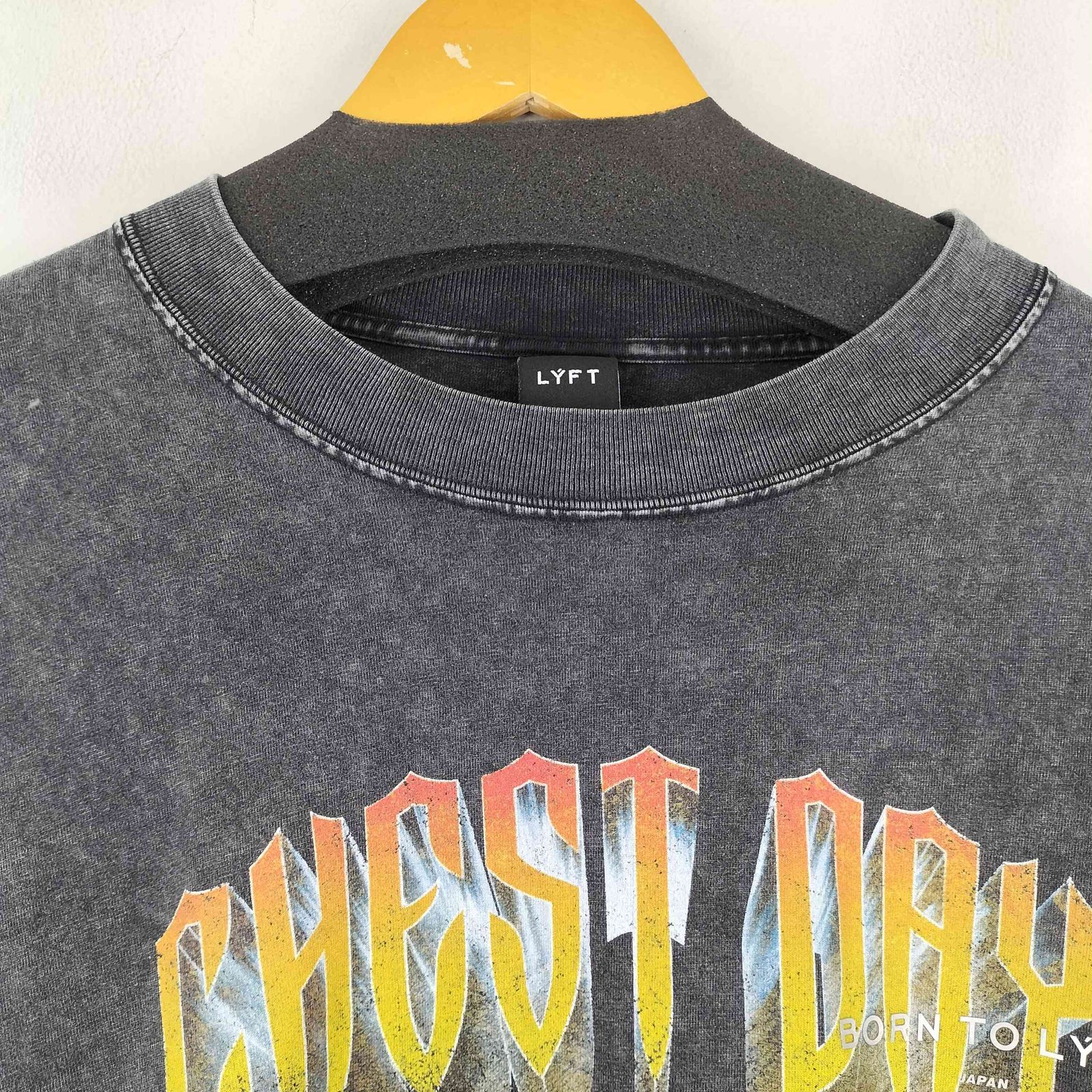 リフト LYFT Chest Day Vintage Extra Big T-Shirt メンズ import：XL