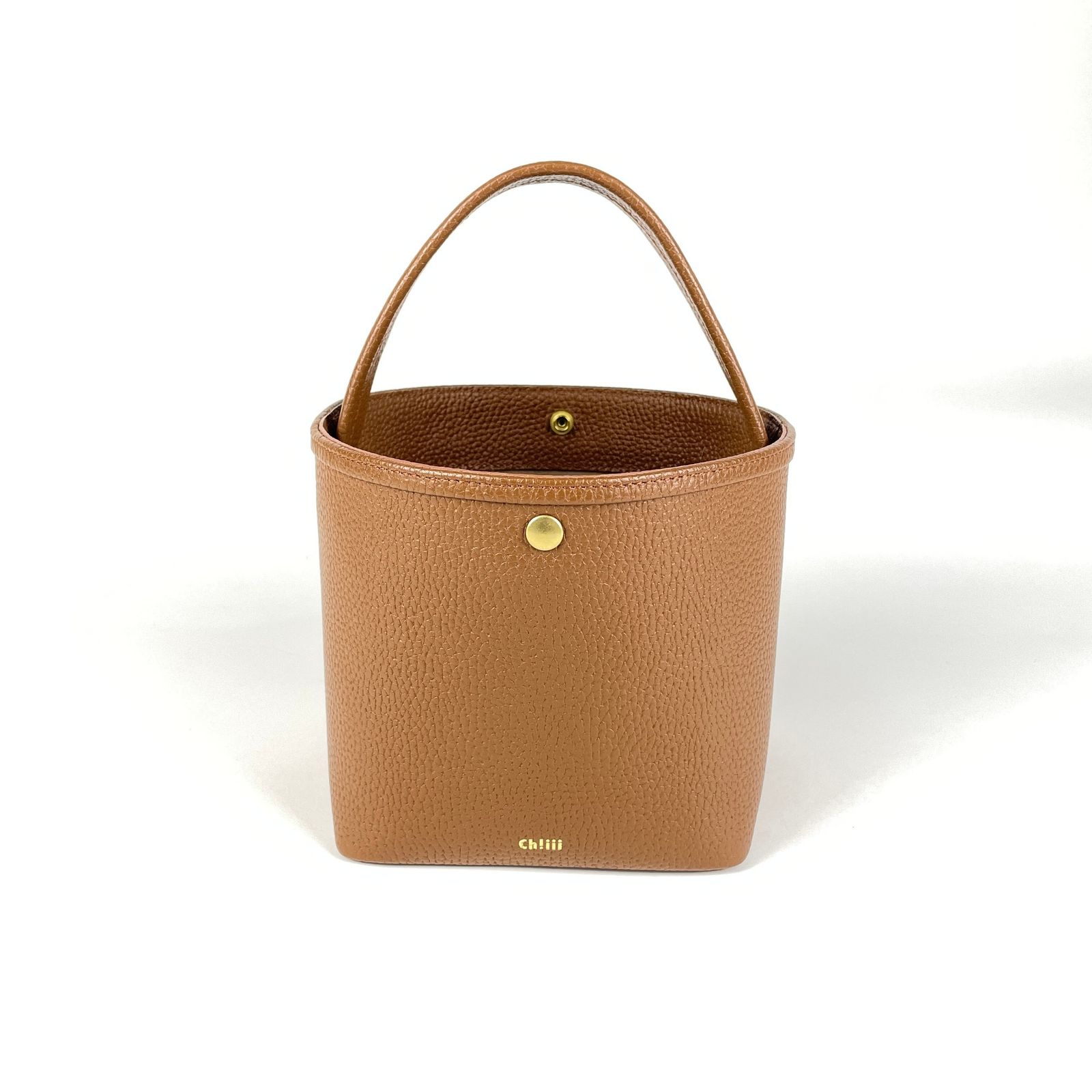 CHIIIIBAG ch!iii ch!iiibag チーバック SHRINK LEATHER BASKET