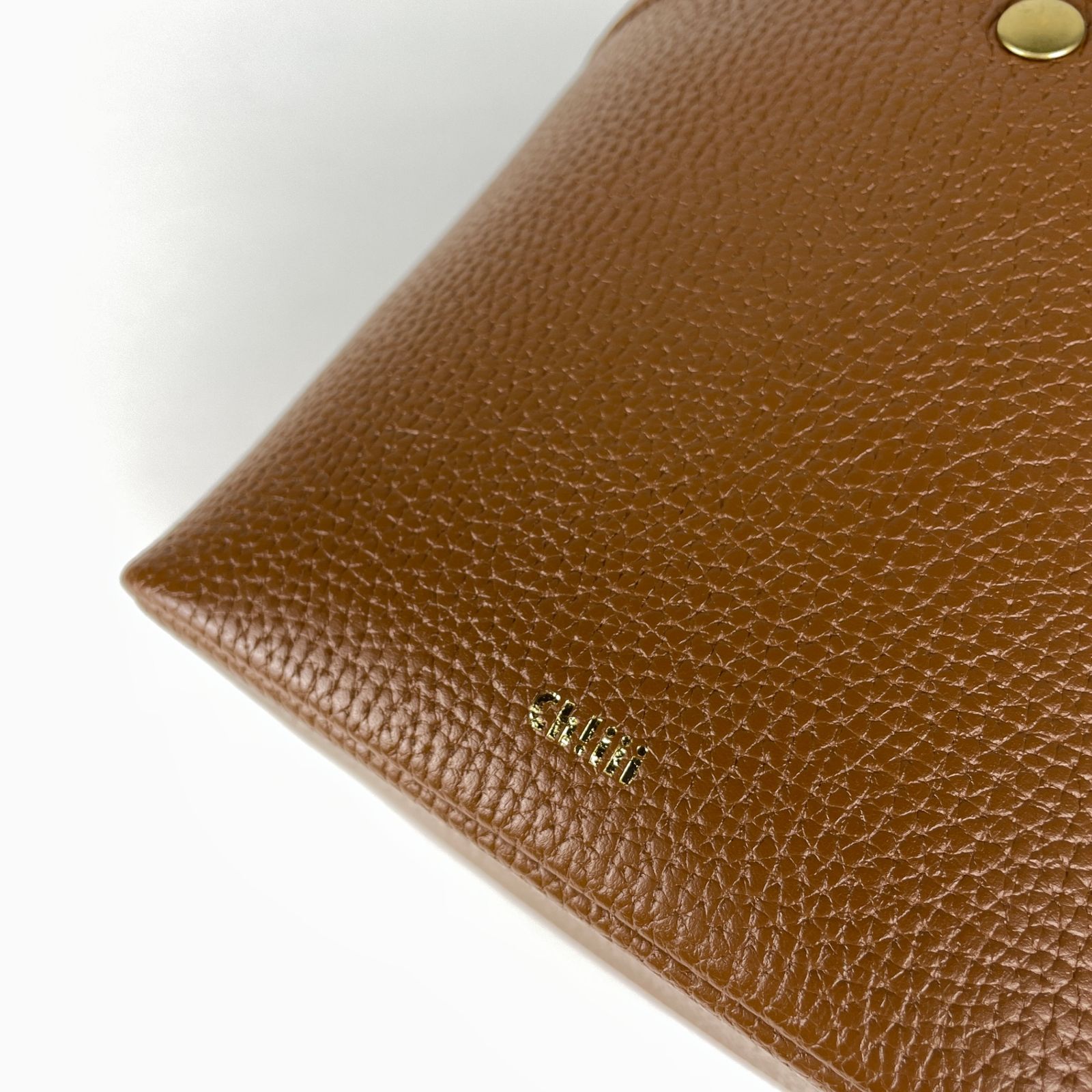 CHIIIIBAG ch!iii ch!iiibag チーバック SHRINK LEATHER BASKET