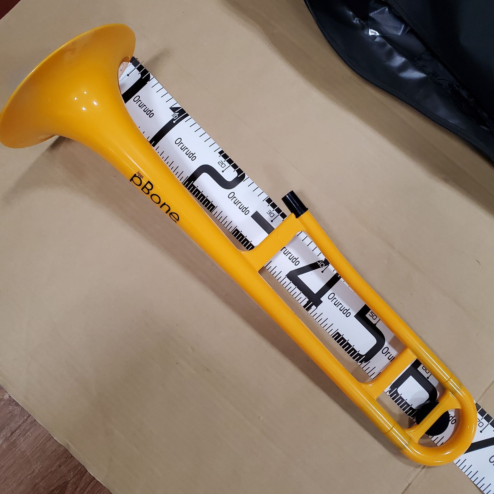 EL6】Jiggs pBone ピーボーン プラスチック トロンボーン イエロー