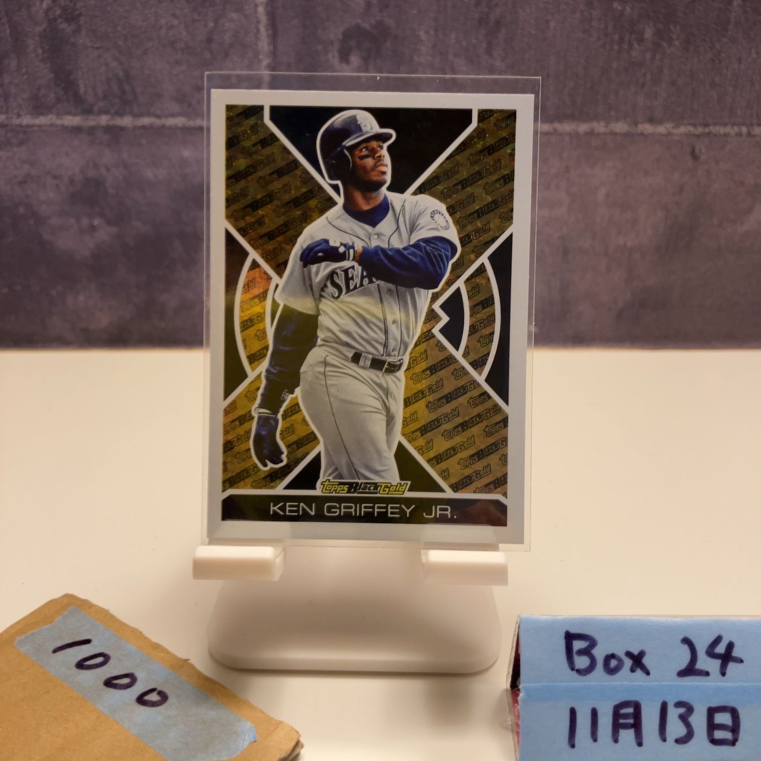 2025 Topps Black Gold Ken Griffey Jr. Seattle Mariners カード