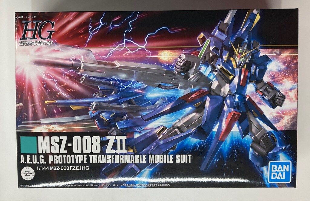 BANDAI SPIRITS HGUC 1/144 バンダイスピリッツ版 ZII(ゼッツー) 186