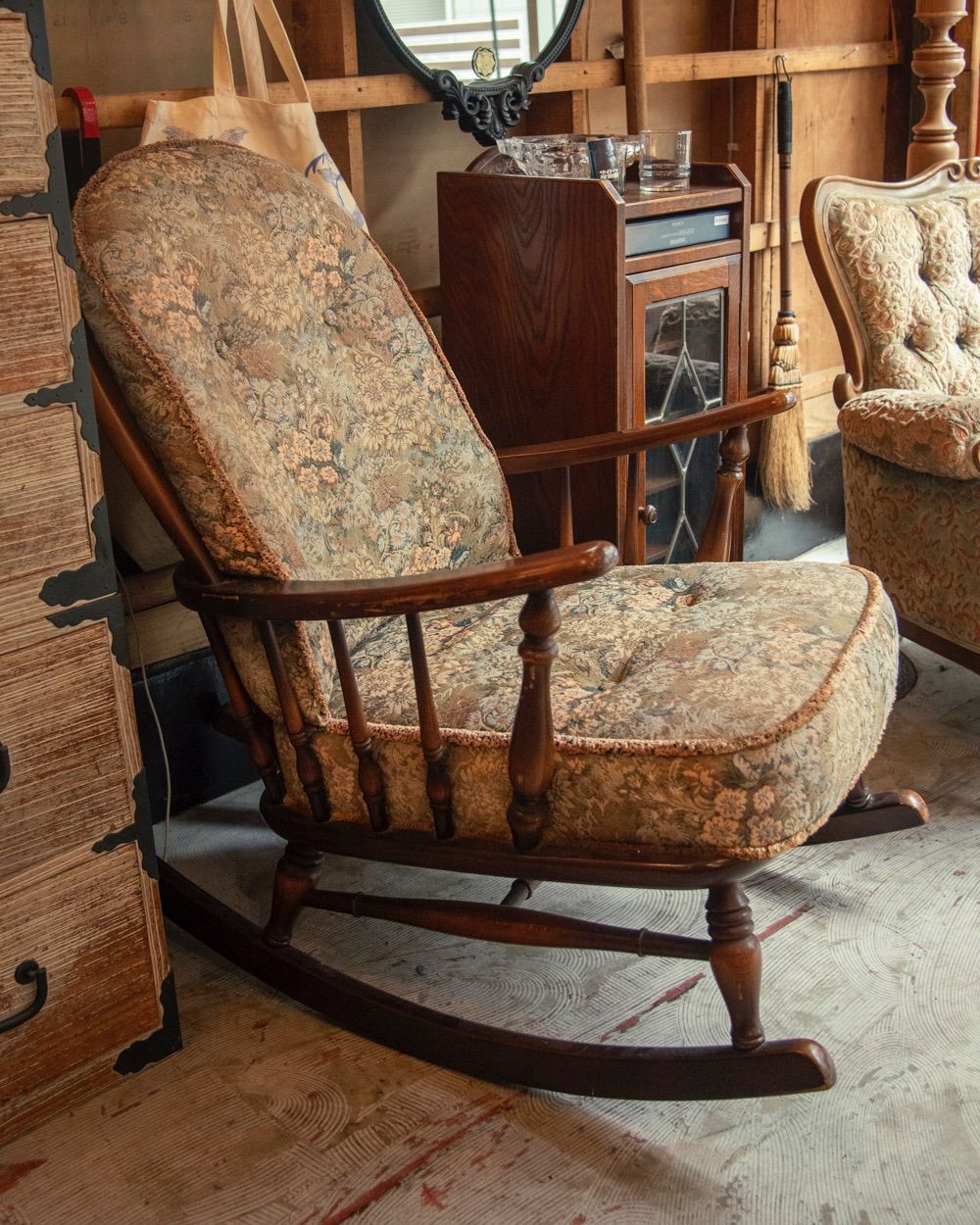 ロッキングチェア 花柄 ソファ - メルカリ