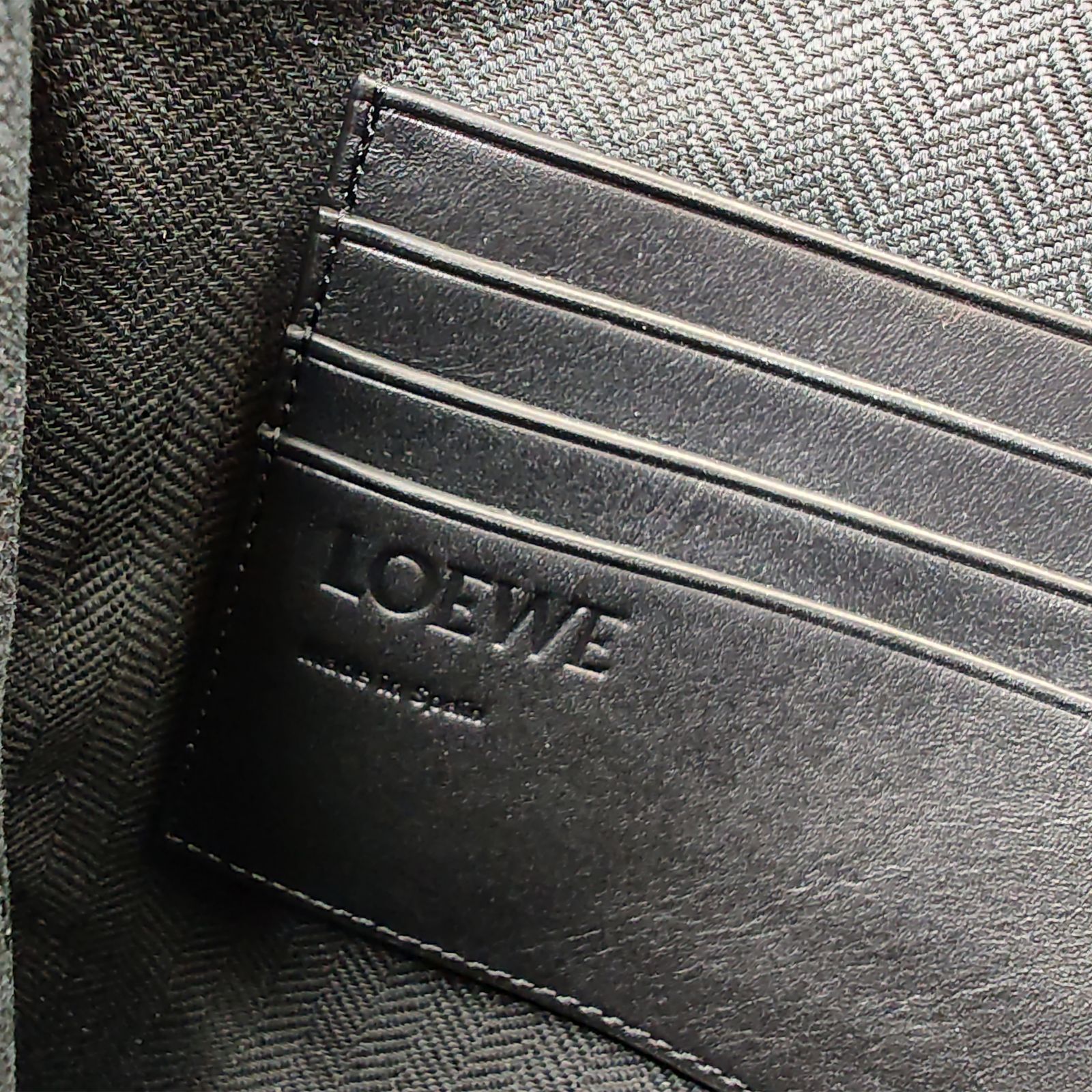 LOEWE ロエベ アナグラム ゲート ダブルジップ ポーチ 新品同様 LOEWE 