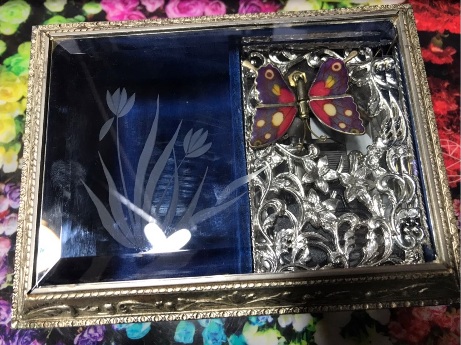 【新品未使用・ヴィンテージ】Sankyo オルゴール ジュエリーボックス　箱付き SANKYO 宝石箱 ヴィンテージ オルゴール ジュエリーボックス - メルカリ