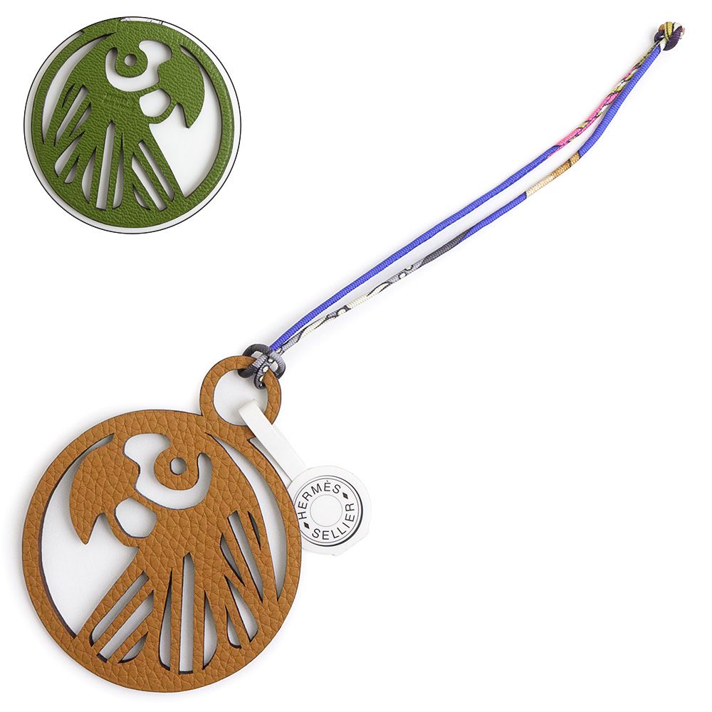 エルメス　プティアッシュ　オウム　チャーム エルメス プティ アッシュ petit h オウム 鳥 バード Bird