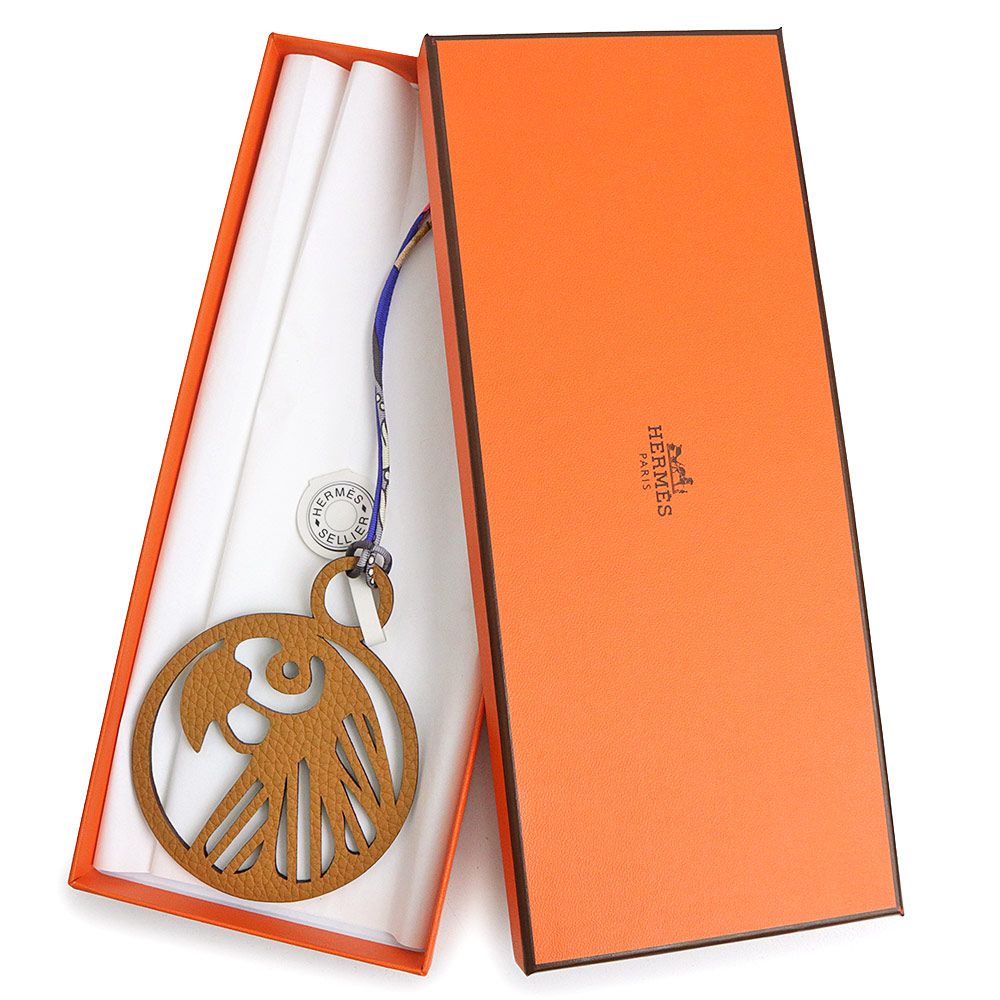 エルメス　プティアッシュ　オウム　チャーム エルメスプティアッシュオウムチャーム